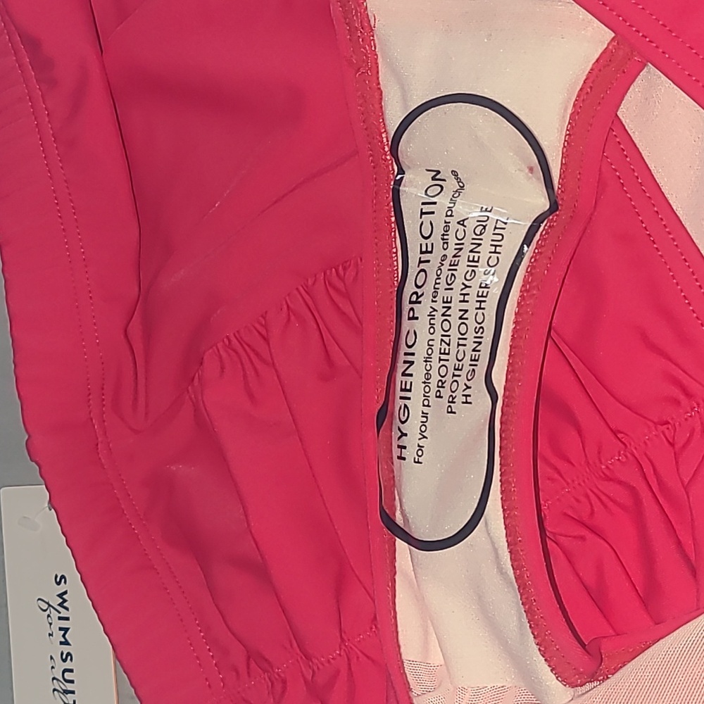 Swimsuits For All Valentine Ruched Shirred High-waisted Bikini Bottom - Picture 6 of 6